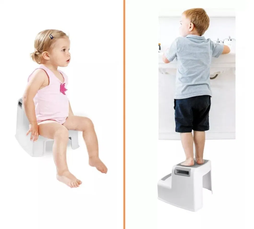 Baby Toilet Children Step Double Plastic Bathroom Kitchen Stool